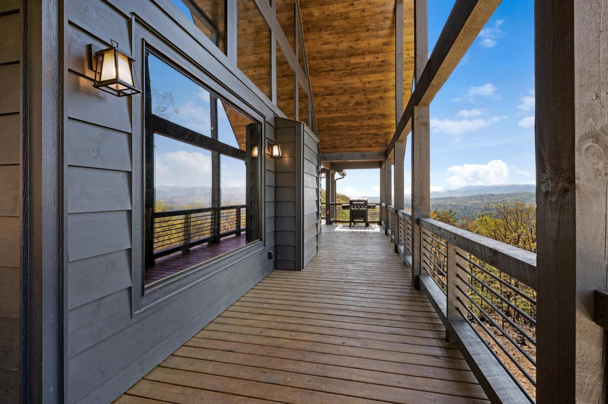 Mountain Air - Luxury Mountain View Cabin Блу Ридж Екстериор снимка