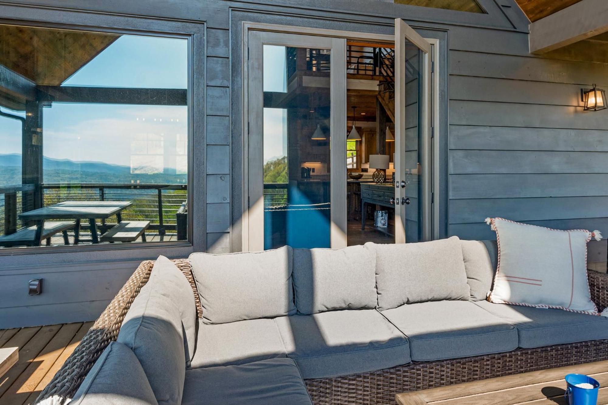 Mountain Air - Luxury Mountain View Cabin Блу Ридж Екстериор снимка